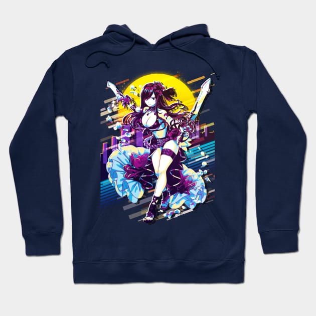 Sexy Erza Scarlet Sexy Erza Hoodie TeePublic